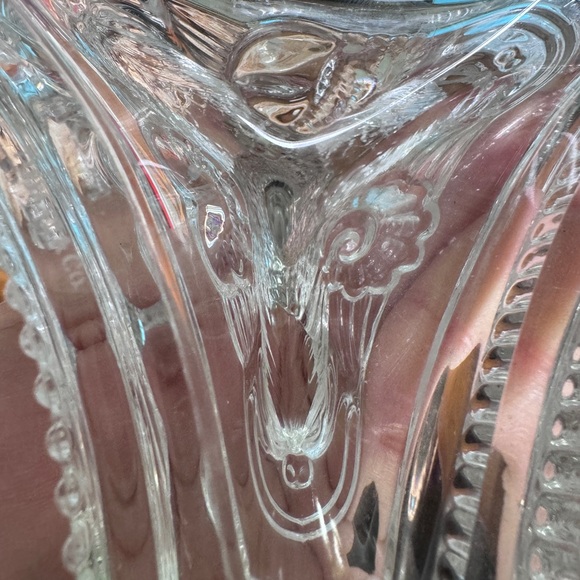 Vintage 2 pairs (4) Tiffany & Co Crystal Dolphin Fish Candlesticks Holder - Picture 4 of 7